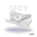 Snoozlr Contour Relief Pillow in Grey